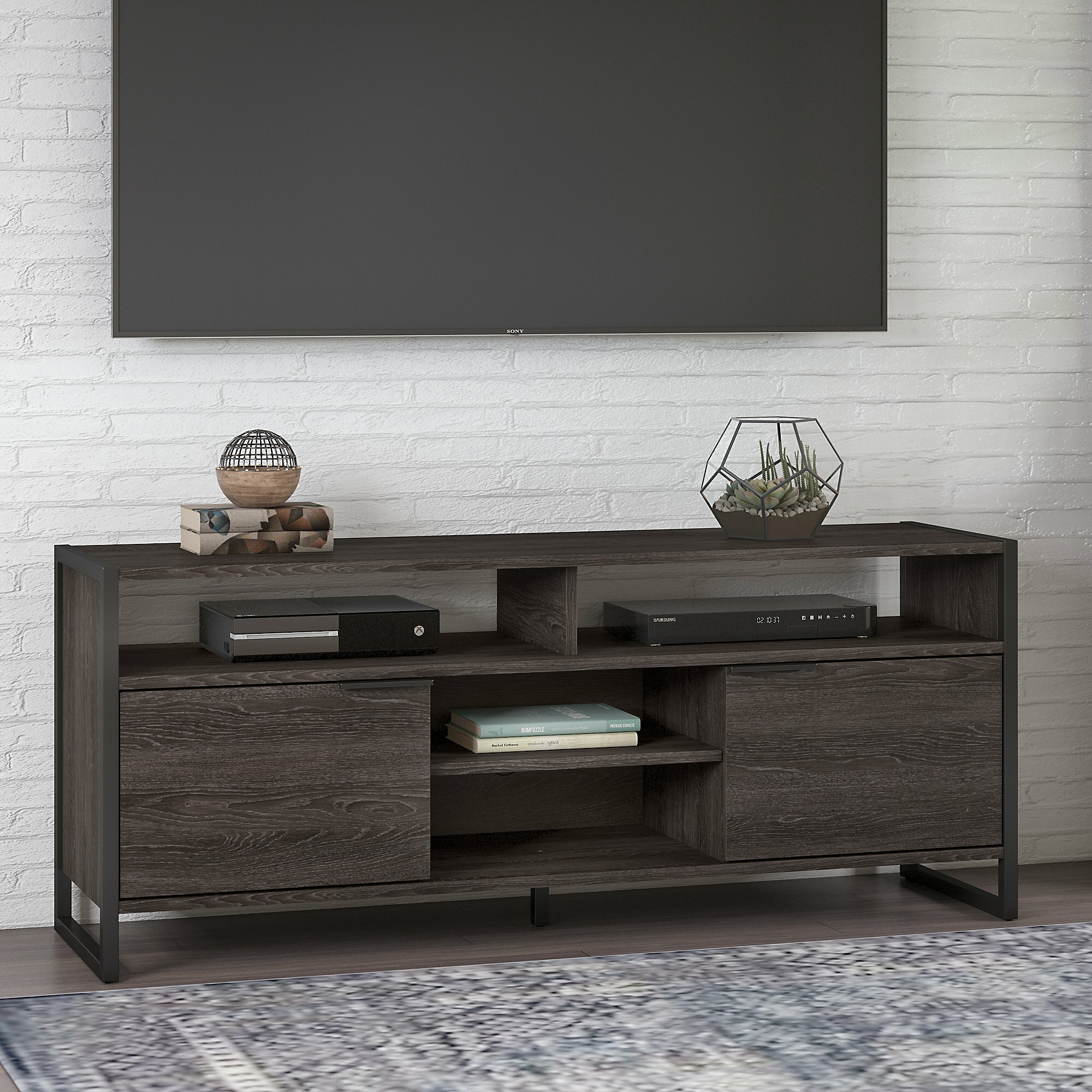 Kathy Ireland Home By Bush Furniture Tv Stand For Tvs Up To 70