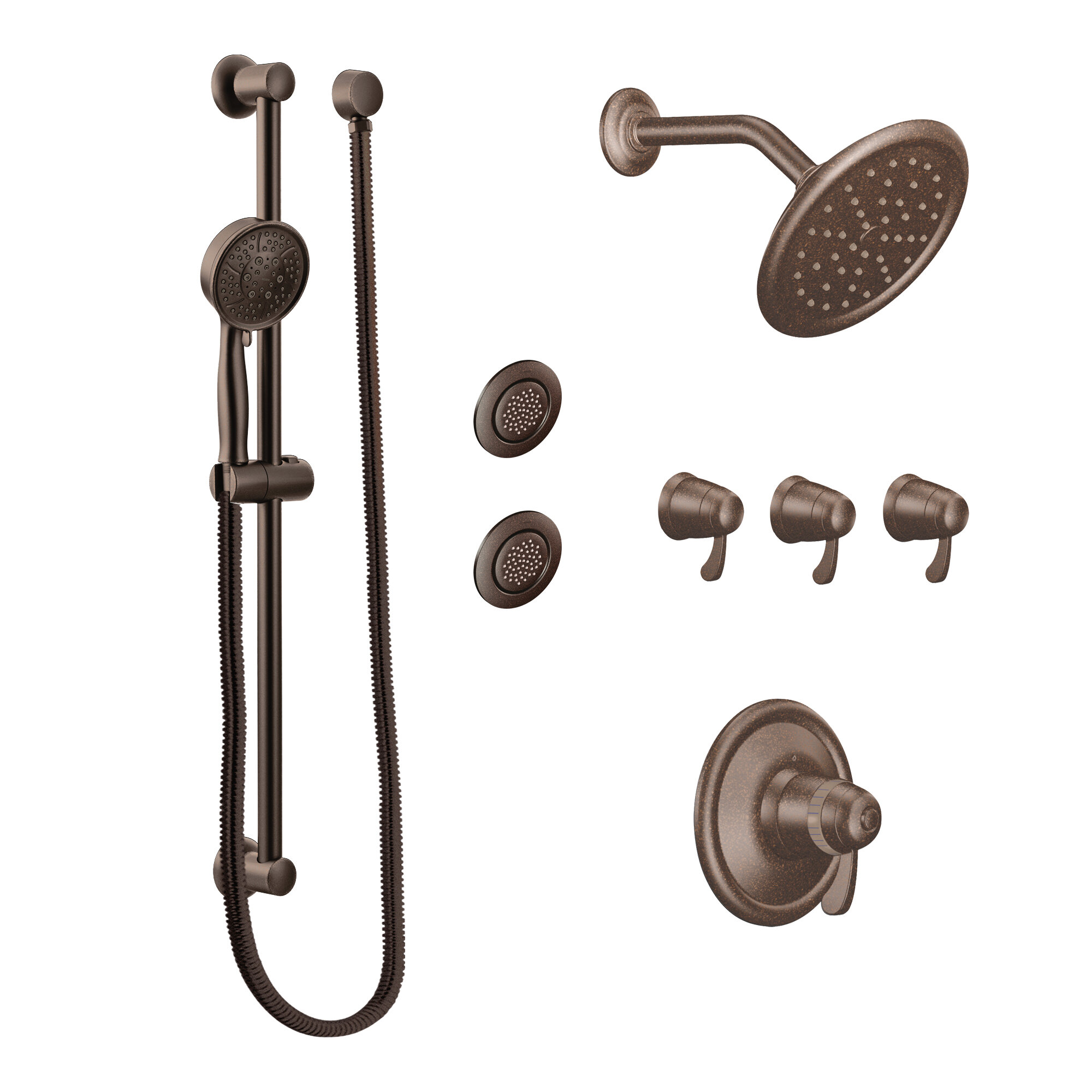 Moen Shower System Kits & Reviews | Wayfair