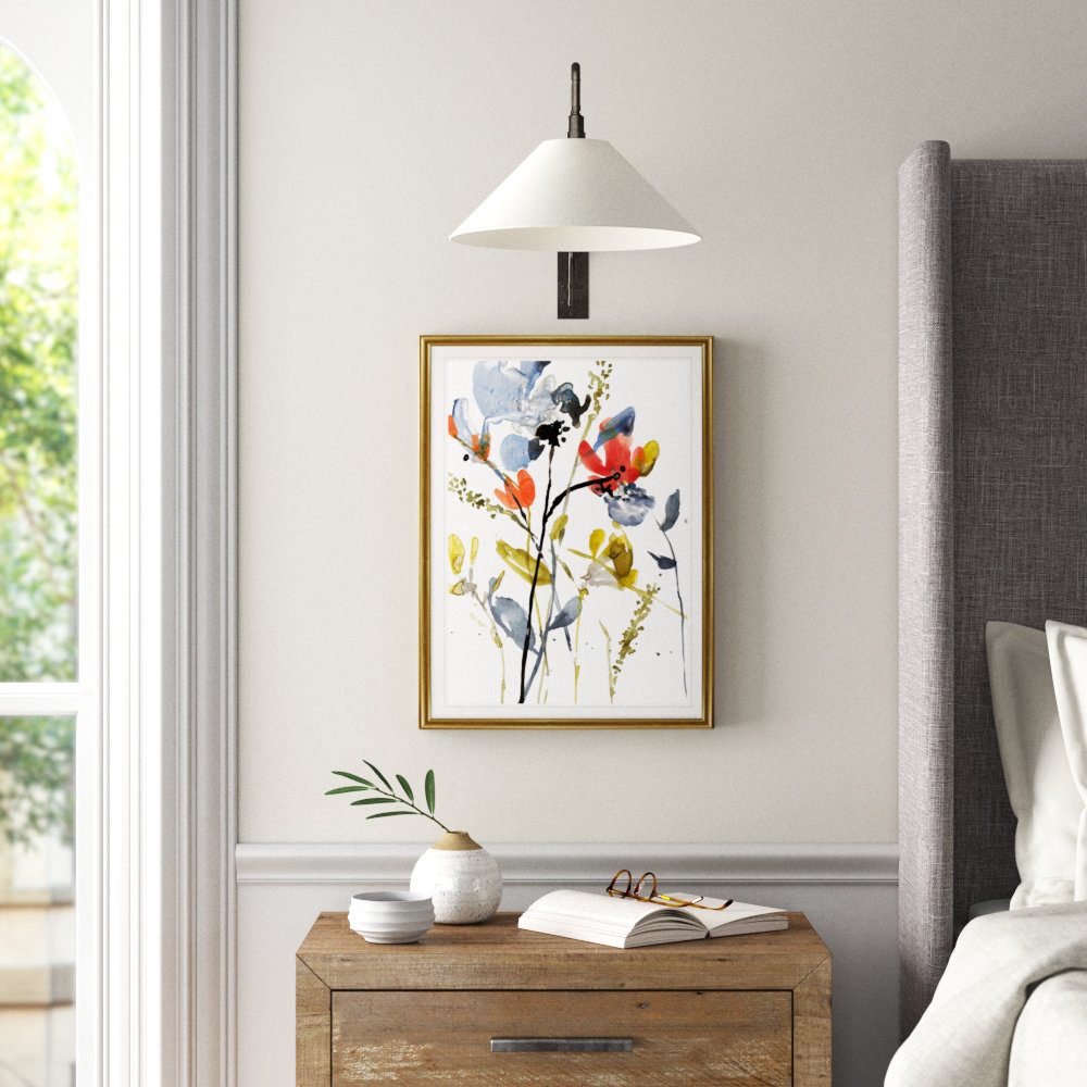 Flower Overlay Ii Painting On Canvas Reviews Joss Main