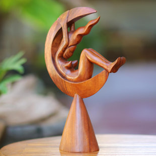 Handcrafted Wood Sculpture Wayfair