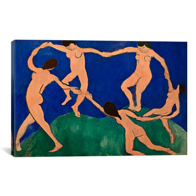 'The Dance I' by Henri Matisse - Wrapped Canvas Painting Print
