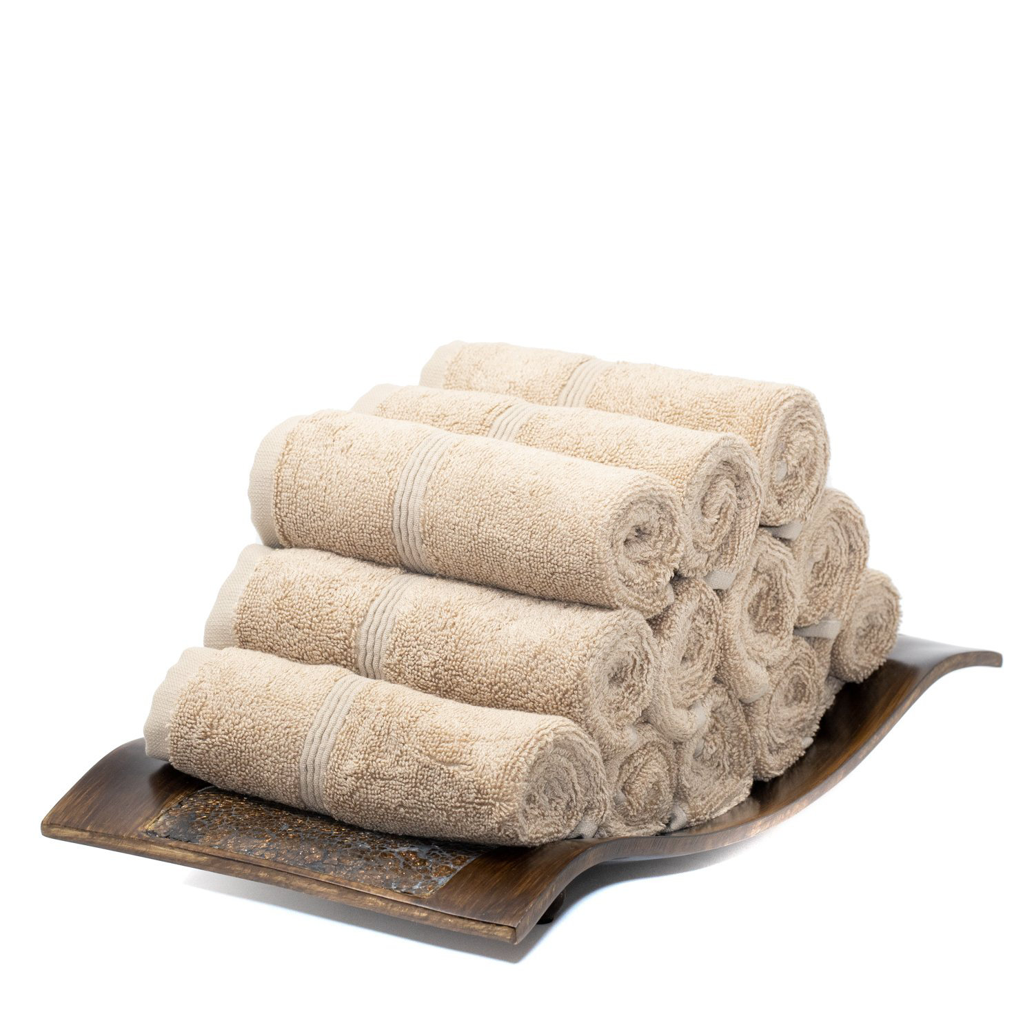 Mosobam Luxury 12 Piece Washcloth Towel Set Reviews Wayfair