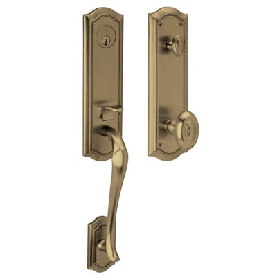 Bethpage Full Dummy Handleset With Interior Knob And Emergency