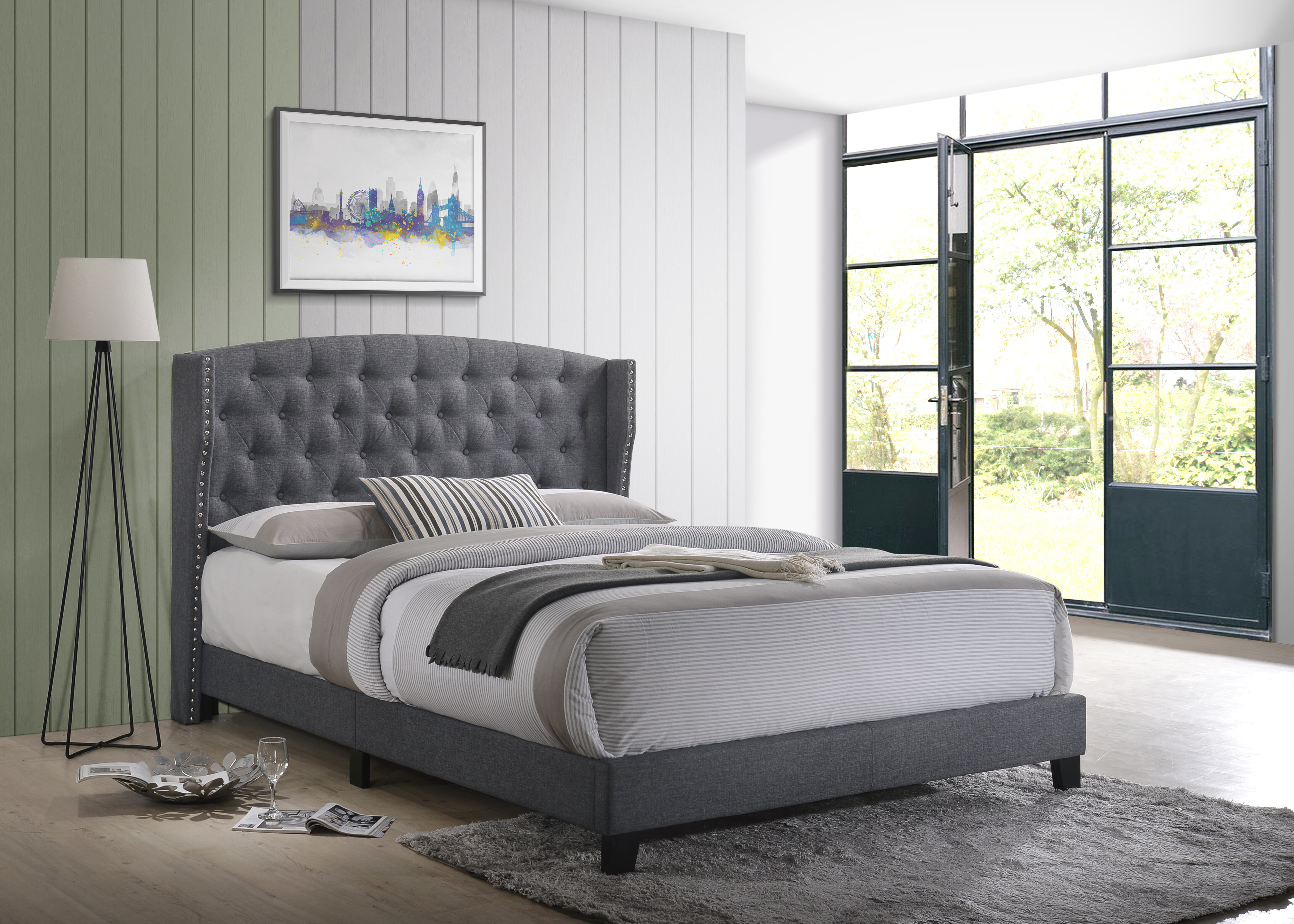 Escondido Upholstered Platform Bed