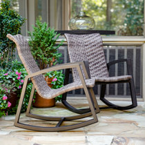 Resin Wicker Rocker Wayfair