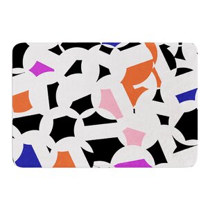 Geo Fun by Gabriela Fuente Bath Mat