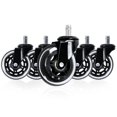Rubber Office Chair Casters