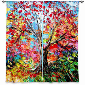 Girard Aja Ann's Story of the Tree 59 Room Darkening Curtain Panels (Set of 2)