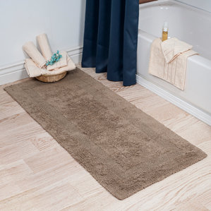 Bath Rugs Mats You Ll Love Wayfair Baysview Extra Long Reversible Bath Rug