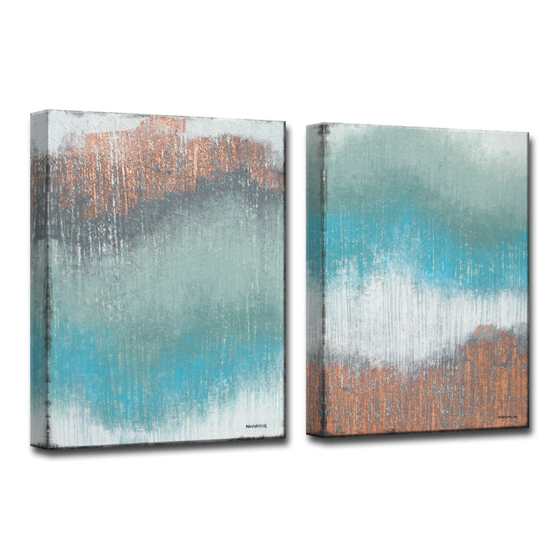 Heron Point by Norman Wyatt Jr. - 2 Piece Wrapped Canvas (Set of 2)