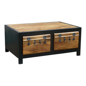 Couchtisch Hierro mit Stauraum von TheWoodTimes
