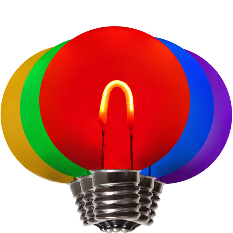 Wintergreen Lighting 1 Watt 25 Watt Equivalent G50 Led Non Dimmable Light Bulb E17 Intermediate Base Wayfair