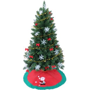 Details about   Artificial Christmas Trees Holiday Gift Seasonal Ornaments White Snow Green Tree 