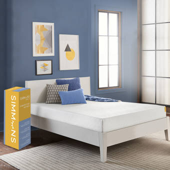 Simmons 8 Medium Gel Memory Foam Mattress Reviews Wayfair