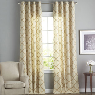 Geometric Curtains D You Ll Love Wayfair Save
