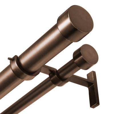 ((INCOMPLETE )) Cappa Drapery Solutions Double Curtain Rod