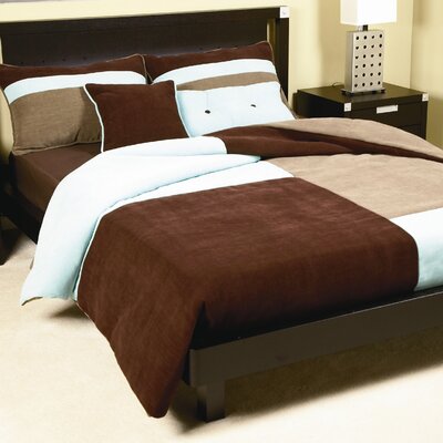 Delmont Duvet Cover Set Red Barrel Studio Size California King