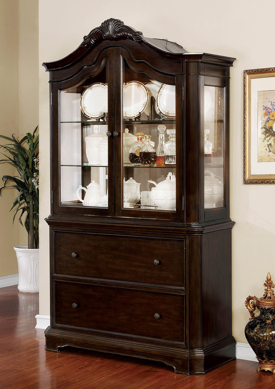 Duenas China Cabinet Duenas China Cabinet