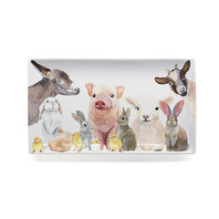 easter serving dishes