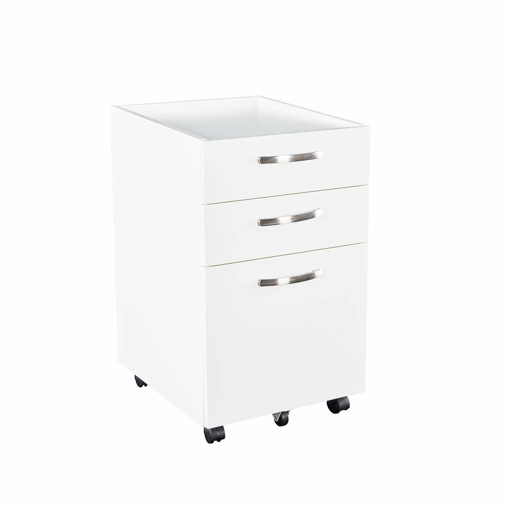 Latitude Run Waverly 3 Drawer Mobile Rolling Vertical Filing Cabinet Wayfair