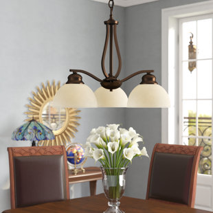 Go to store & view more images Brickyard 3-Light Shaded Chandelier by Three Posts