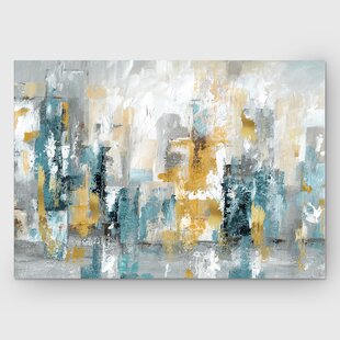 View City Views Ii Painting Print on Wrapped