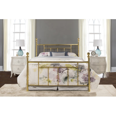 Brass Queen Size Beds You'll Love in 2020 | Wayfair