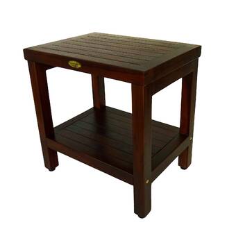 Decoteak Outdoors Teak Side Table Reviews Wayfair