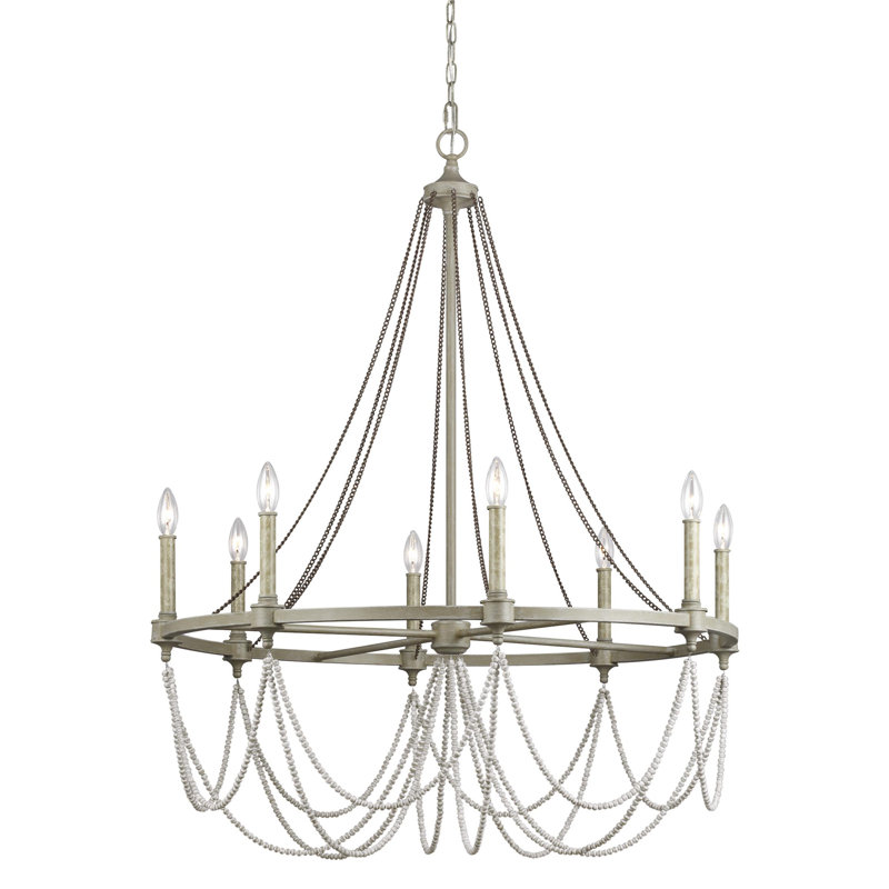 Birch Lane Ved 8 Light Candle Style Empire Chandelier Reviews Wayfair