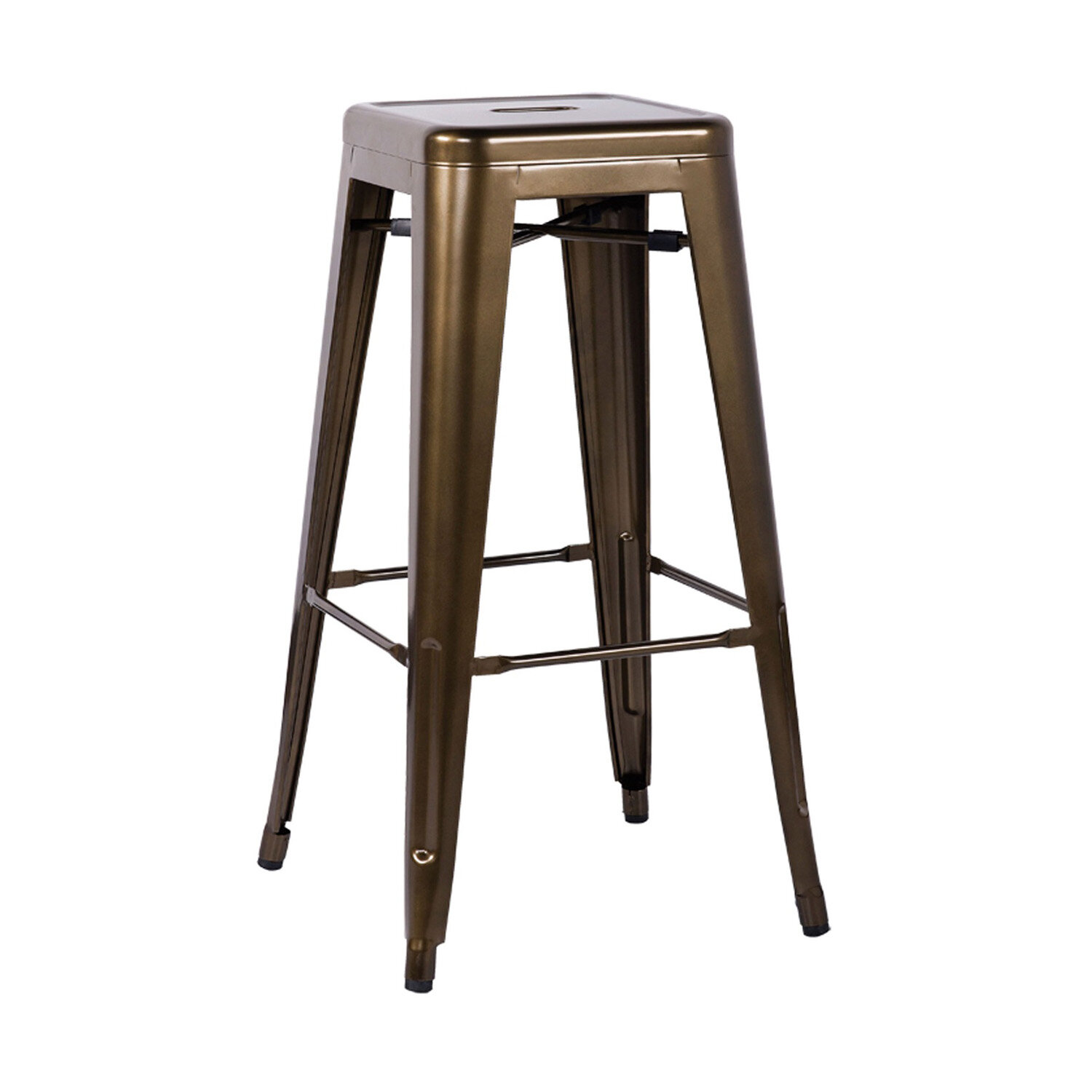 bar stools with bronze legs