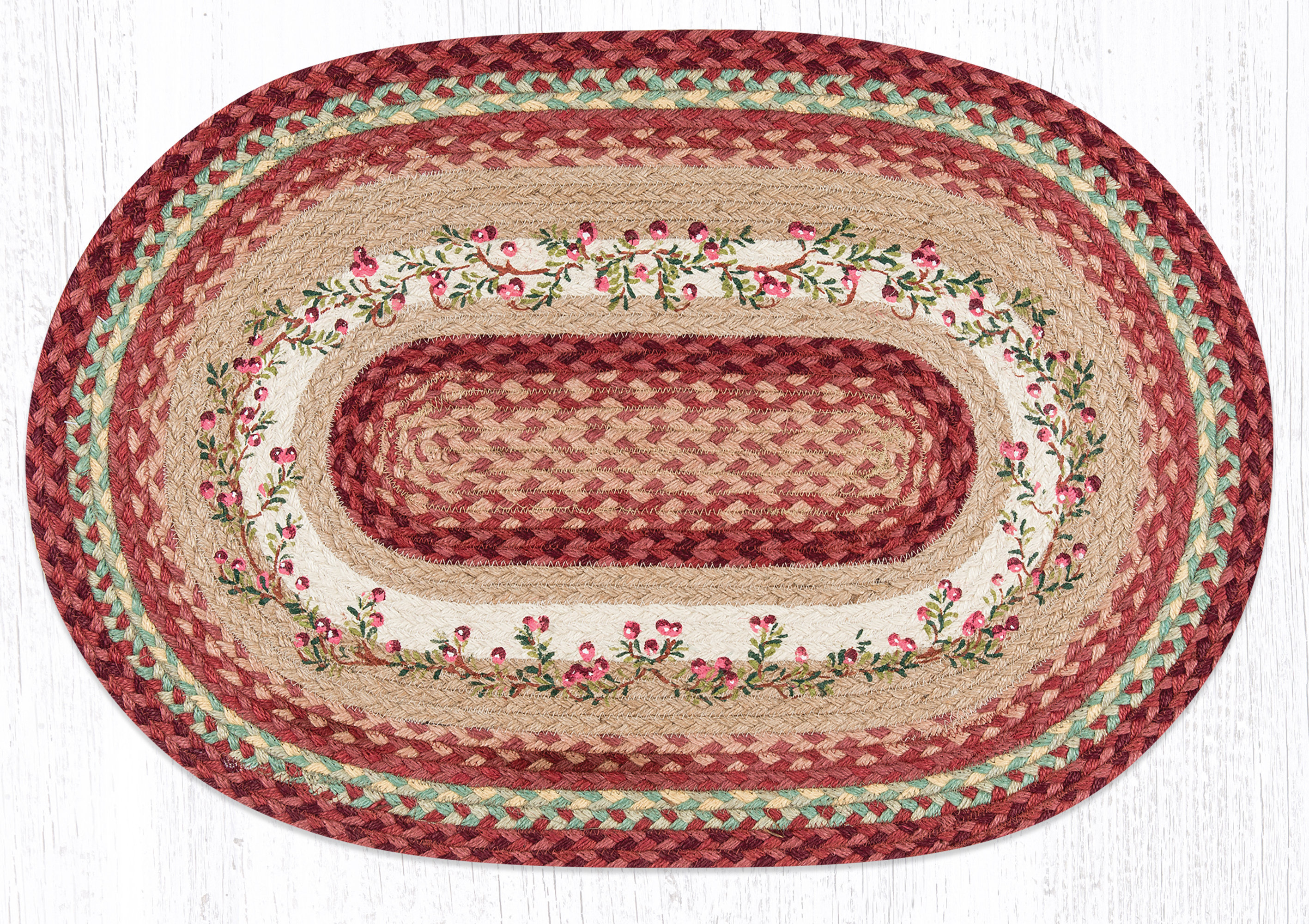 Earthrugs Cranberries Printed Area Rug Wayfair