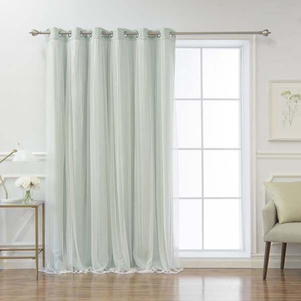 House Of Hampton Granado Solid Blackout Thermal Grommet Curtains House Of Hampton Granado Solid Blackout