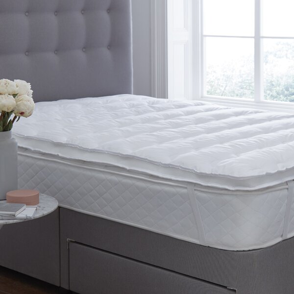 cot bed mattress enhancer