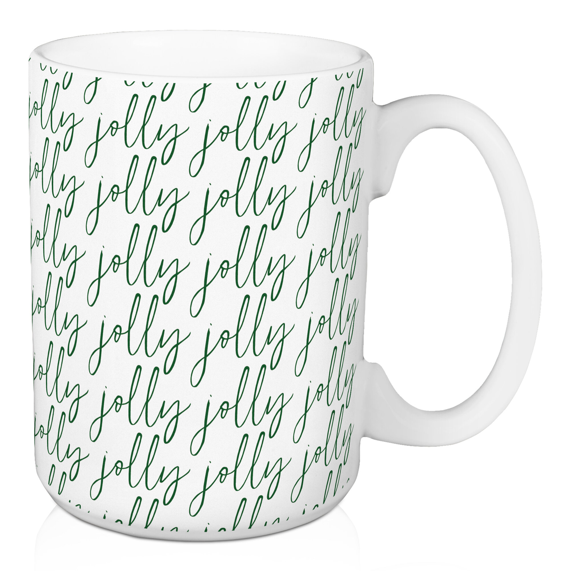 The Holiday Aisle Holly Jolly Coffee Mug Wayfair