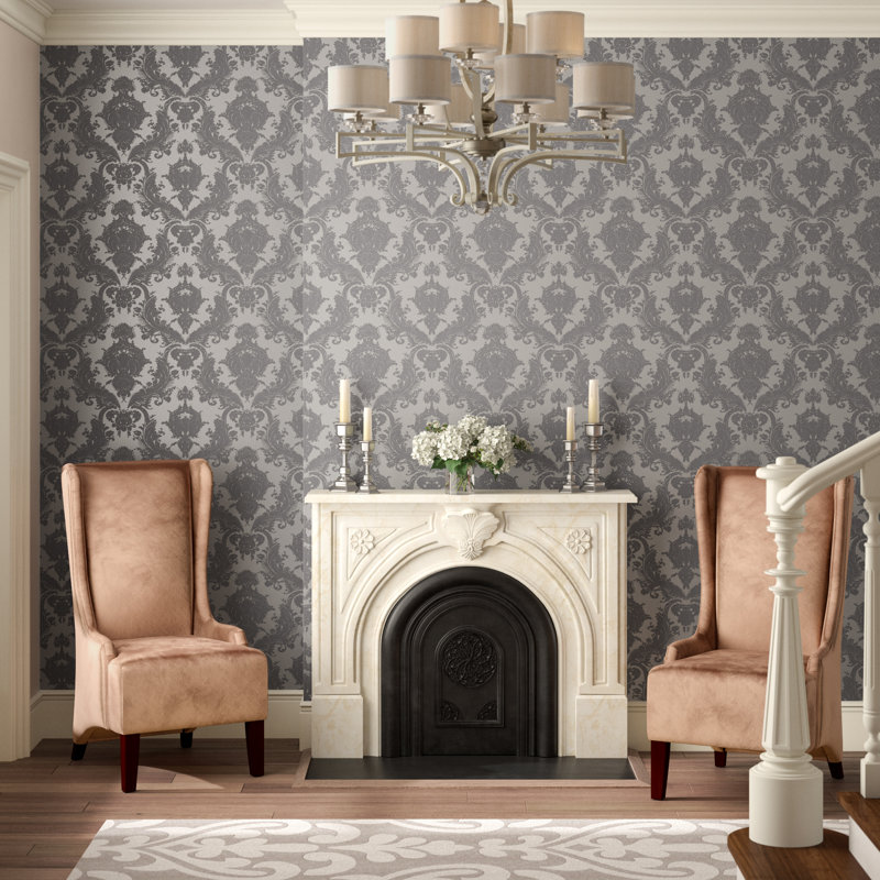 House Of Hampton Beaufort Textured 33 L X 20 5 W Peel And Stick