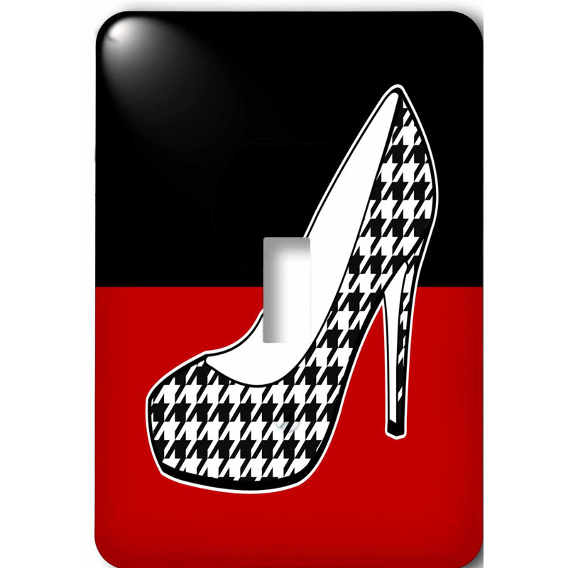 3drose I Love High Heel Shoes 1 Gang Toggle Light Switch Wall Plate Wayfair
