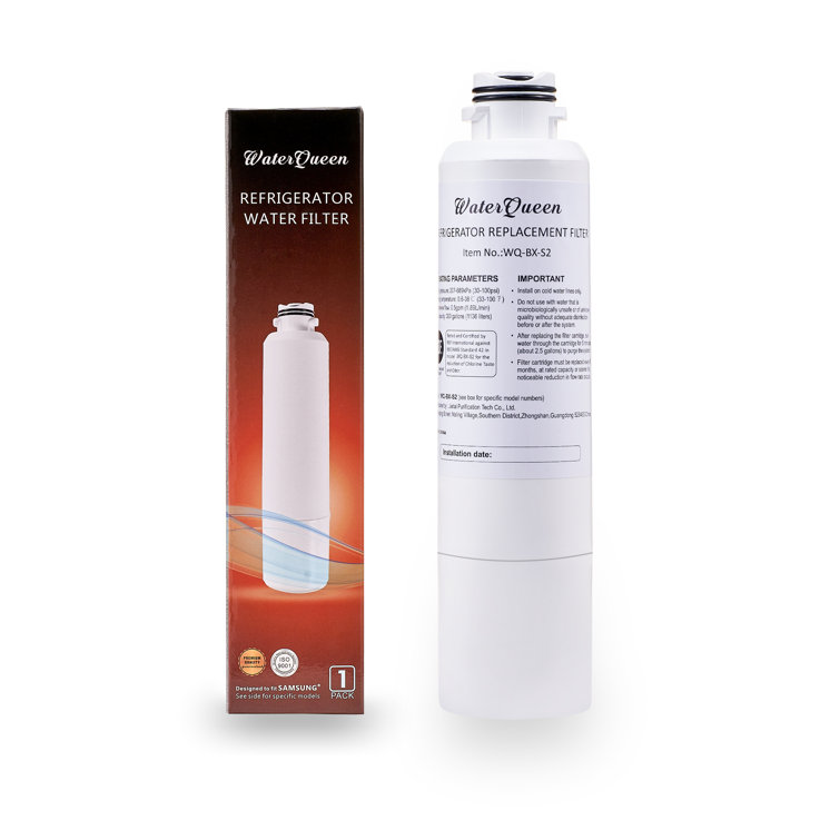 Folkvomg Waterqueen Wqbxs2 Refrigerator Water Filter Replacement For Samsung Da29 000b Da97 a Da97 a B Da97 b Da29 a Da29 000a Da97 a B 1pack Wayfair Canada