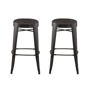 Quinn Bar Stool Wayfair Quinn 29 Bar Stool Set Of 2