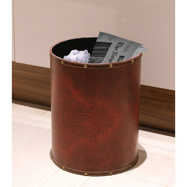Beautiful Wood Waste Basket Wayfair