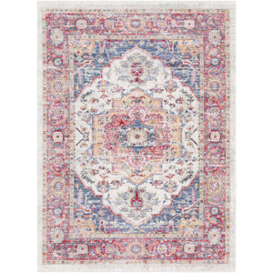 Rumi Vintage Oriental Red Area Rug