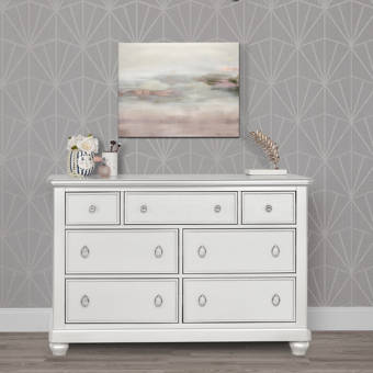 evolur belmar double dresser rustic grey