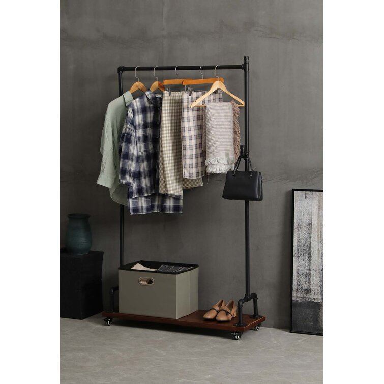 Williston Forge Amariee 39.37'' Rolling Clothes Rack | Wayfair.ca