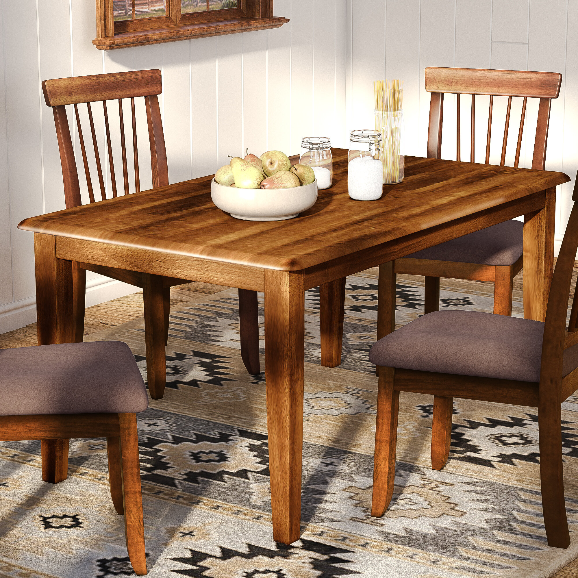 Lark Manor Durst 6 Person Dining Set Reviews Wayfair