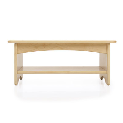 Reading Solid Maple 28" x 18" Rectangular Activity Table Guidecraft