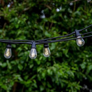 20-Bulb Solar String Lights Soft Glow Soothing Outdoor Entertaining Area Free Sh 