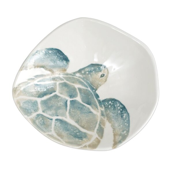 Turtle Green Animal 1st Birthday Party Favor Gift Plastic Melamine Shaped Plate