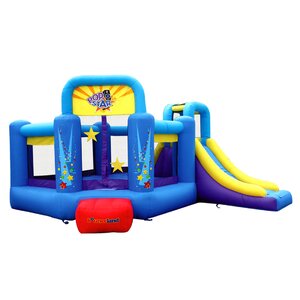 Pop Star Slide Bounce House