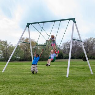 10 foot tall swing set