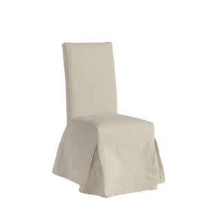 Go to store & view more images Ophelia & Co. Naoma Slipcovered Upholstered Dining Chair