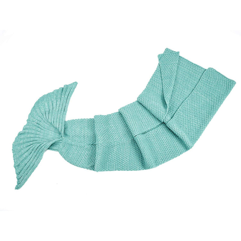 Zoomie Kids Rooney Kids Mermaid Tail Blanket Wayfair